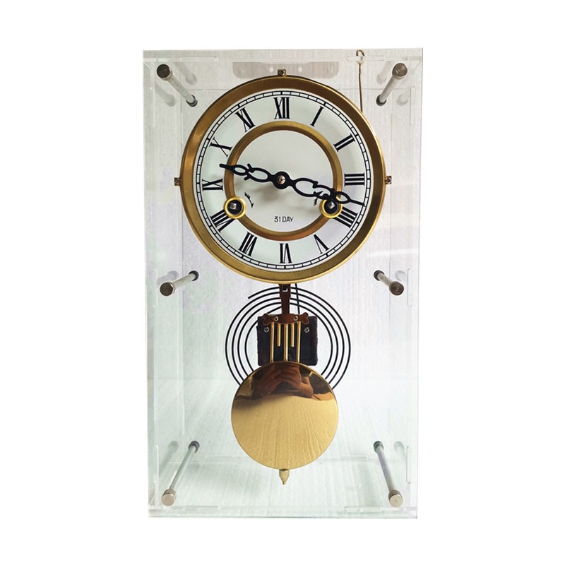 Table Watch Luxury - Reloj de mesa mecánico Vintage, reloj