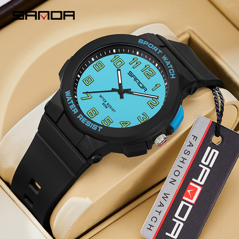 Luxury Watch Shop - Sanda 2024-reloj electrónico para hombre, Digital,