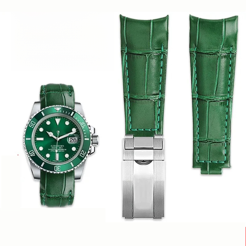 Rolex Watch Submariner - Correa de reloj con extremo curvado