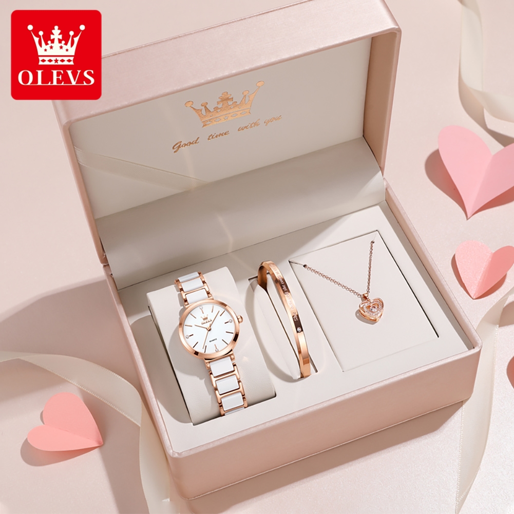 Luxury Watch Logos - OLEVS Reloj de mujer 5877 Reloj