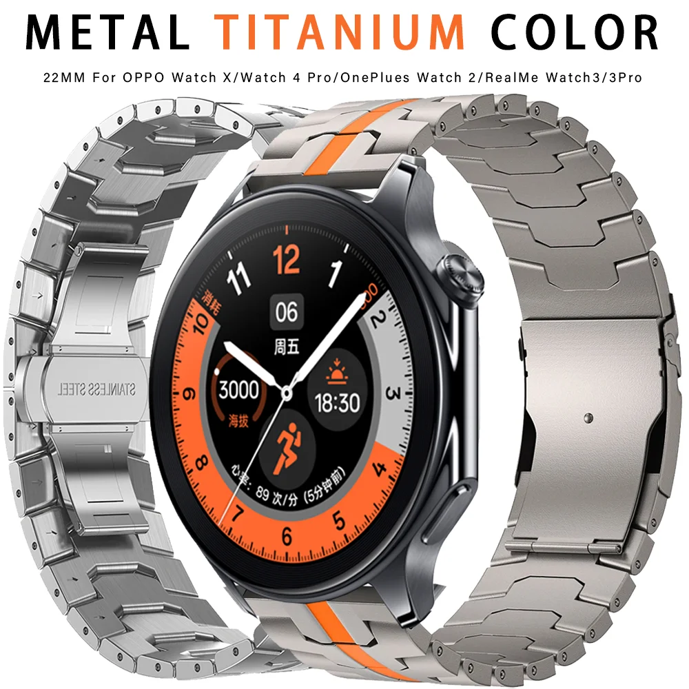 Luxury X I Watch - Correa de acero inoxidable de lujo