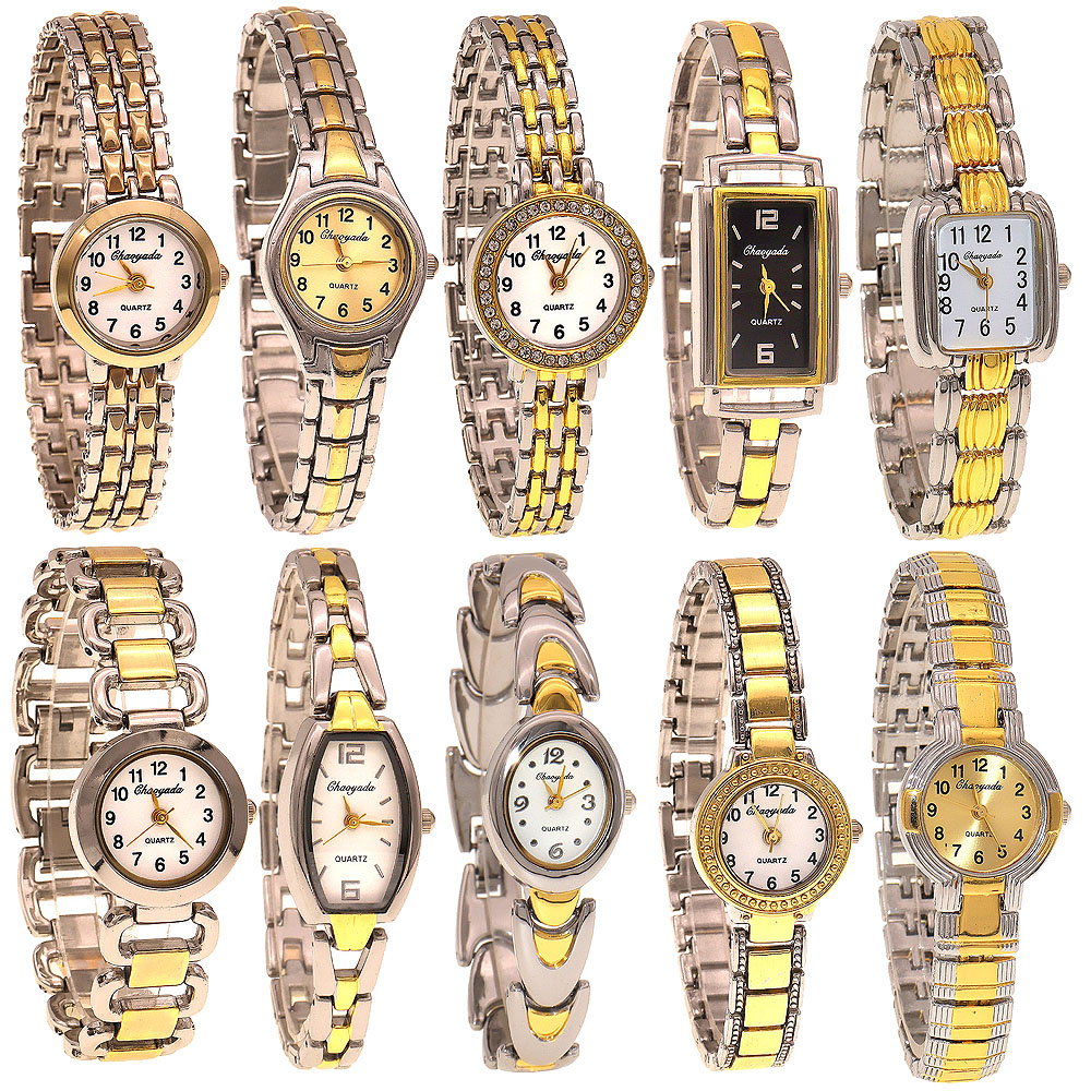 Luxury Watch Lady - Lote de 10 Relojes Elegantes para