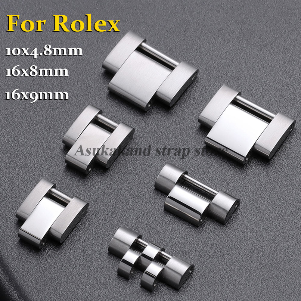 Luxury Watch Logos - Extensión de Metal de 16x8mm/16x9mm/10x4.8mm para