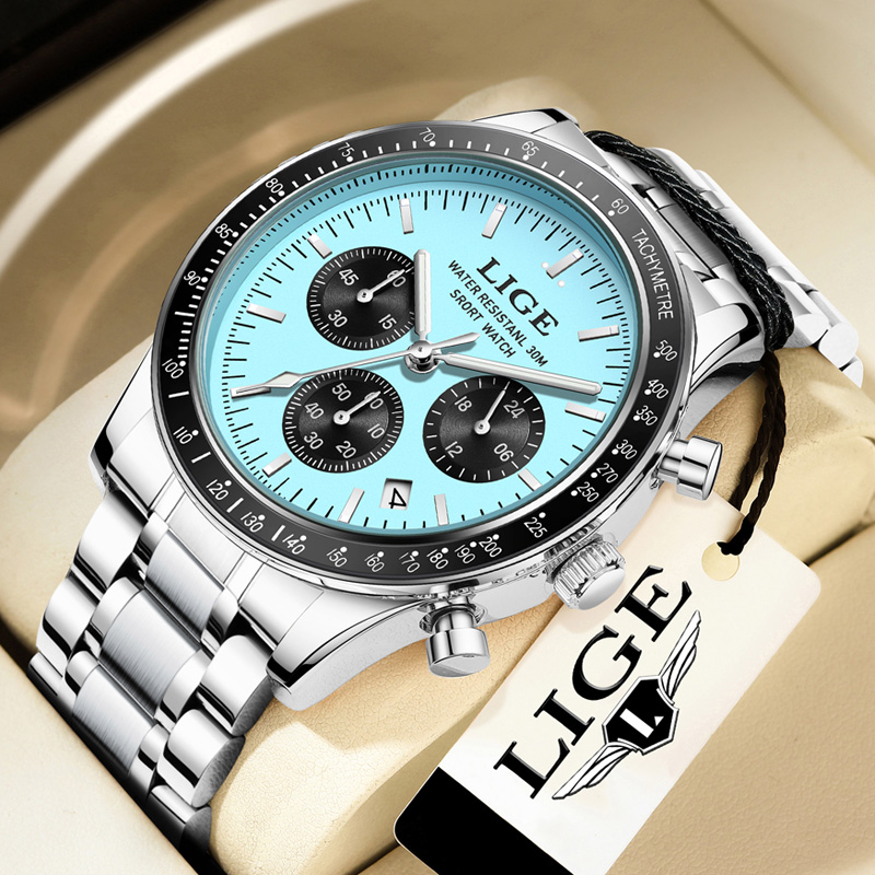 Luxury Watch Low Price - Reloj LIGE de Lujo para Hombre,