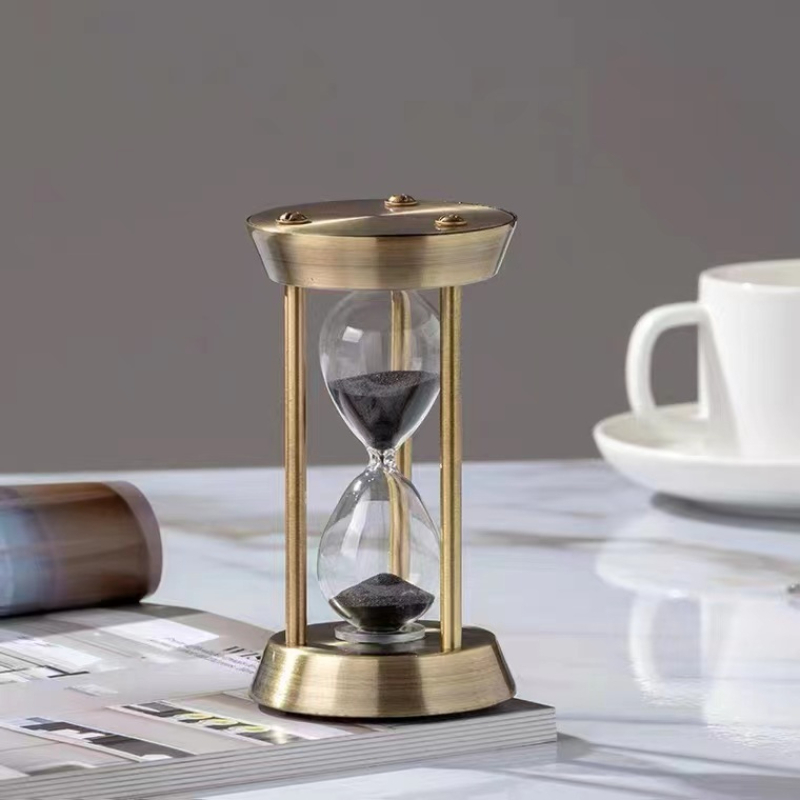 Table Watch Luxury - Temporizador de tres pilares de Metal