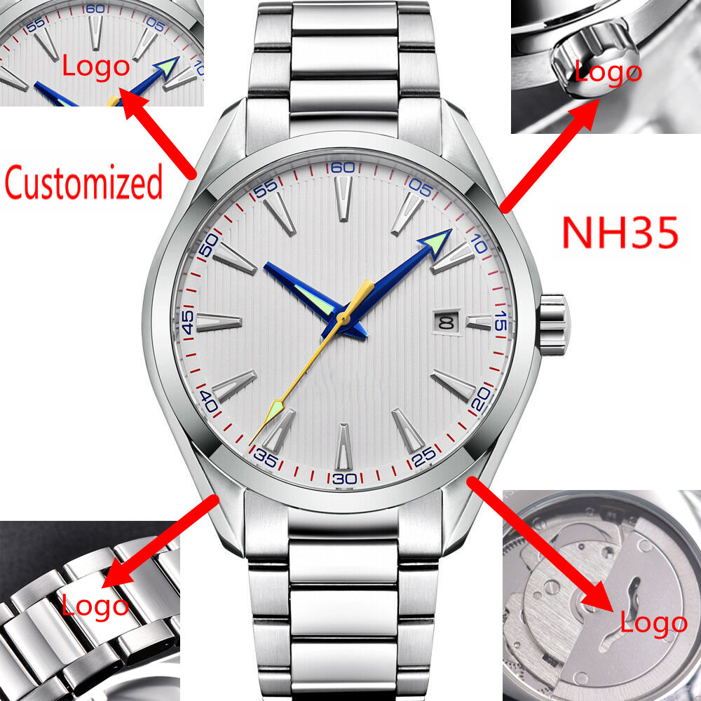 Luxury Watch Logos - Relojes Automáticos Miyota/NH35 de 41 mm