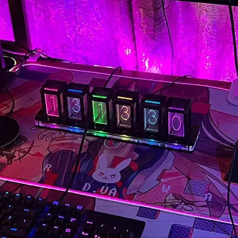 Table Watch Luxury - Reloj de mesa Diy Kit Led