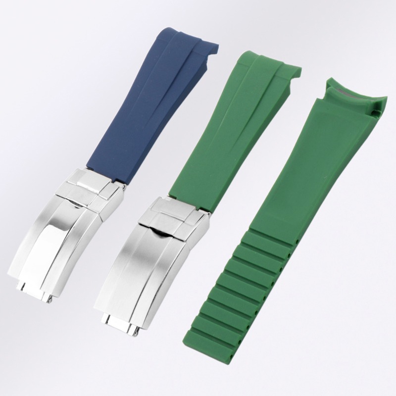 Correa de Reloj de Silicona de - Luxury Watch Green Dial reseña y precio