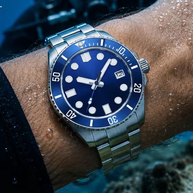 Reloj Mecánico Automático Pers - Luxury Watch Logos reseña y precio