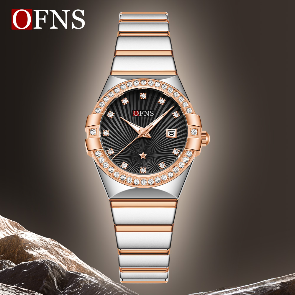 OFNS nuevo 1569 reloj de cuarz - Luxury Watch Shop reseña y precio
