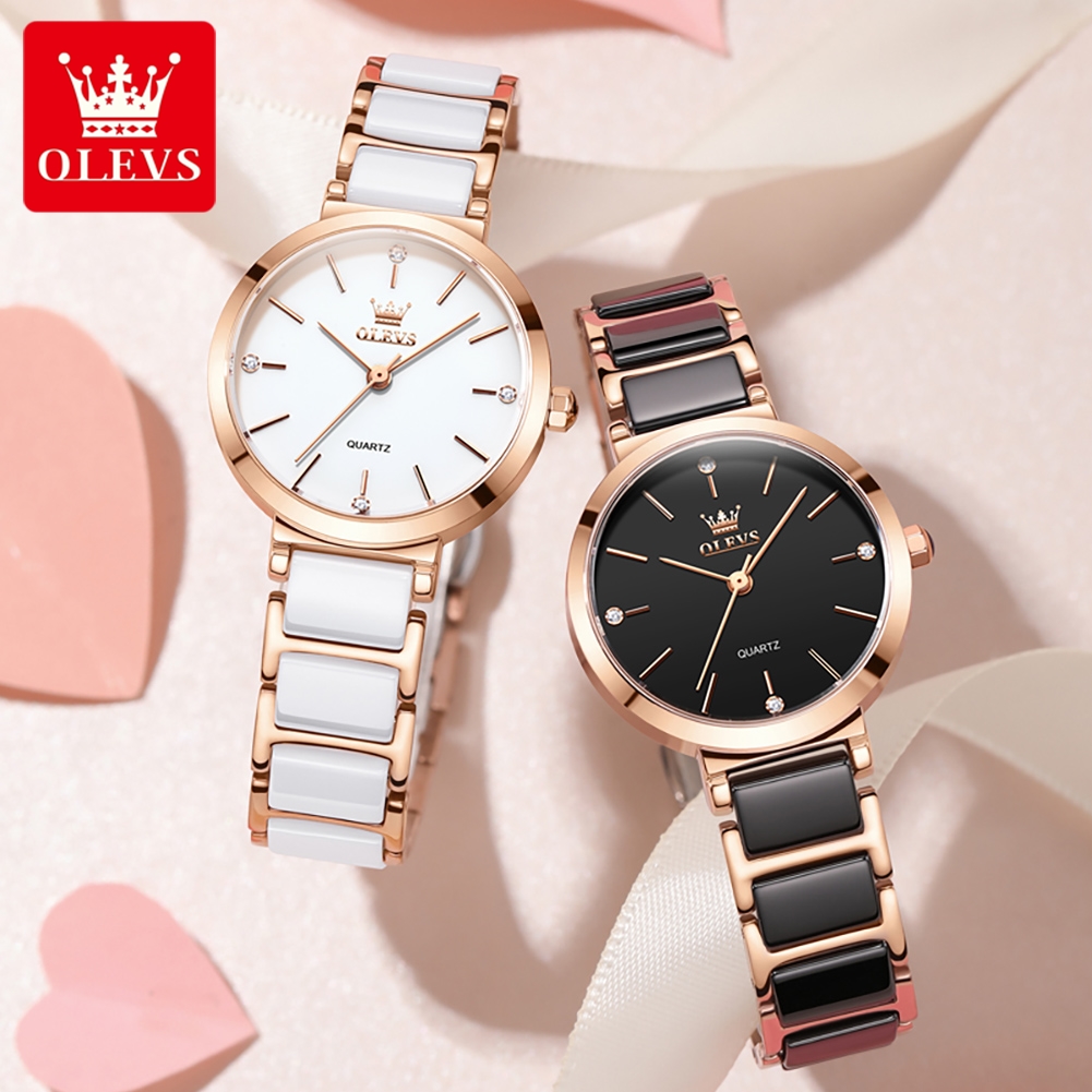 OLEVS Reloj de mujer 5877 Relo - Luxury Watch Logos reseña y precio