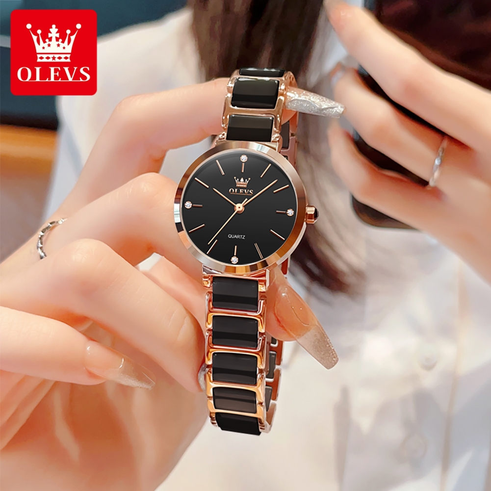 OLEVS Reloj de mujer 5877 Relo - Luxury Watch Logos reseña y precio