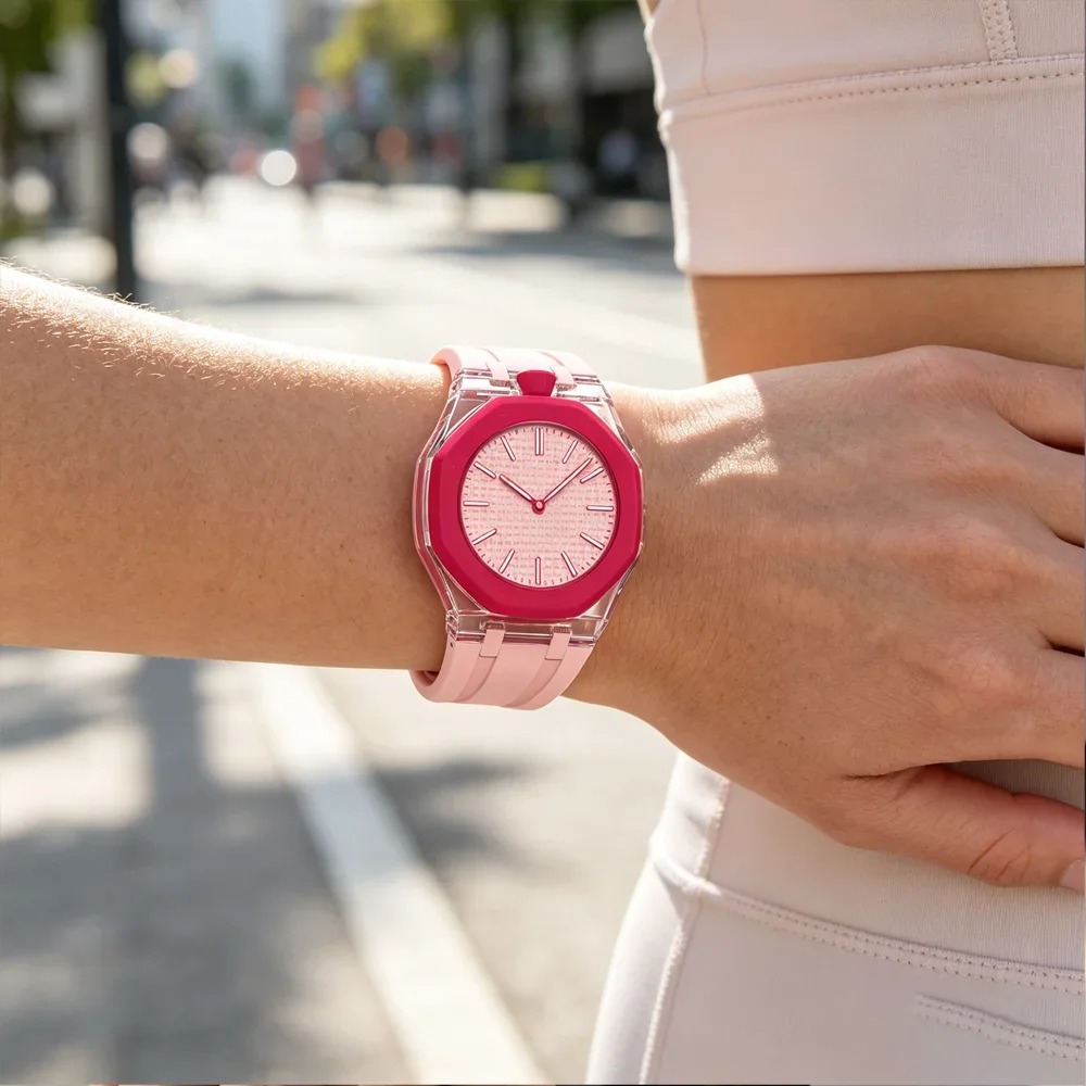 Funda transparente + correa de - Luxury X I Watch reseña y precio