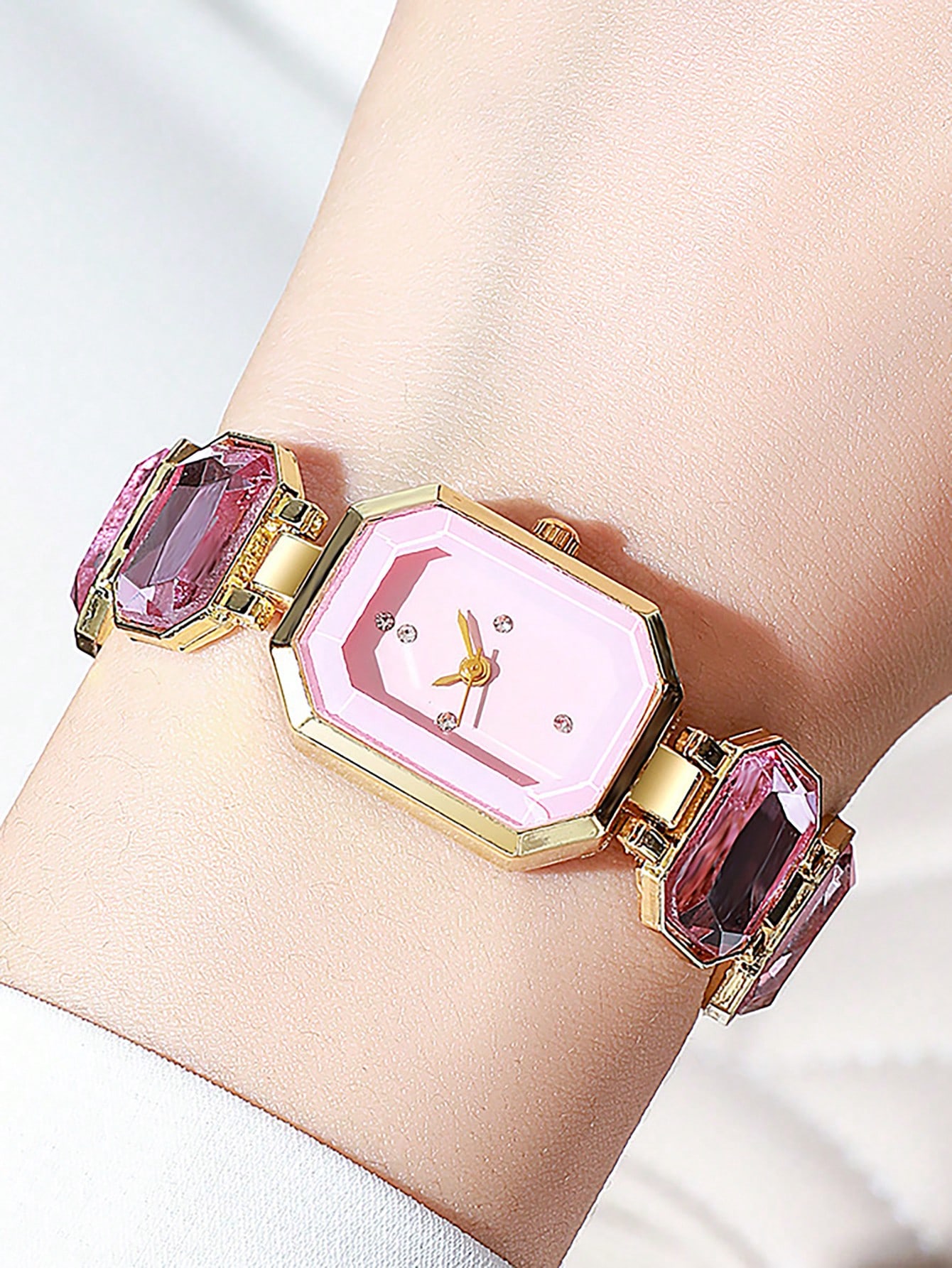 Reloj cuadrado para mujer, rel - Ladies Luxury Watch reseña y precio