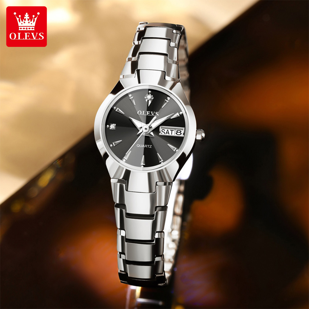 OLEVS reloj de mujer 8697 relo - Ladies Luxury Watch reseña y precio