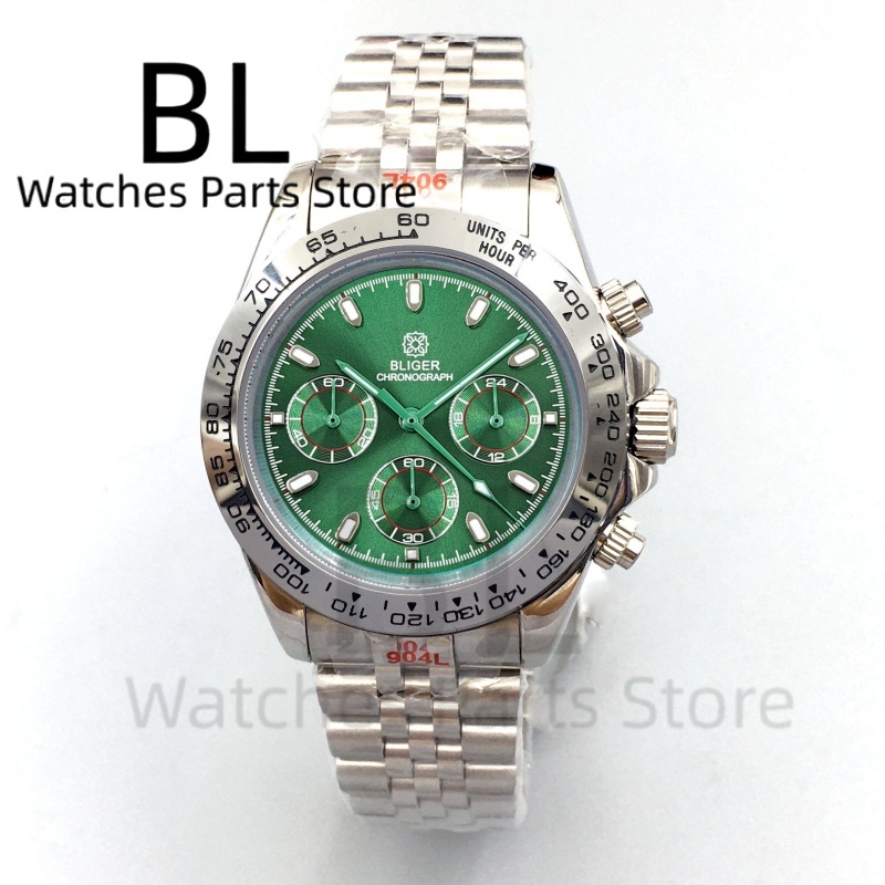 Reloj BLIGER de 39 mm para Hom - Luxury Watch Green Dial reseña y precio