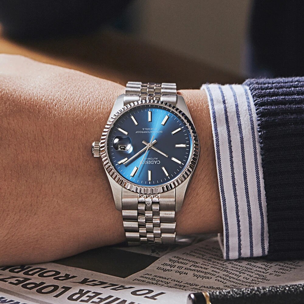 Reloj Mecánico CADISEN para ho - Rolex Watch Datejust reseña y precio