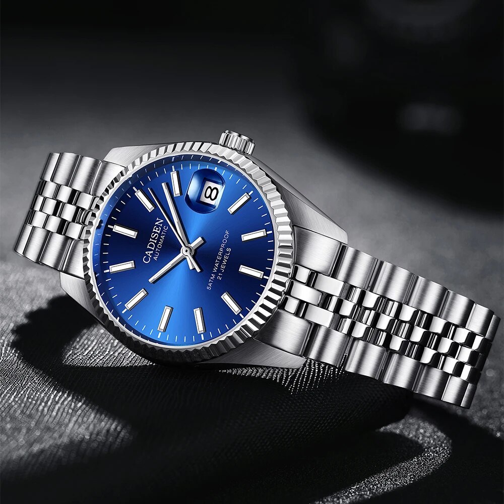 Reloj Mecánico CADISEN para ho - Rolex Watch Datejust reseña y precio