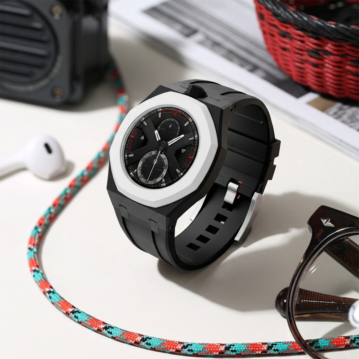 Correa de Goma para Reloj de B - Luxury X I Watch reseña y precio