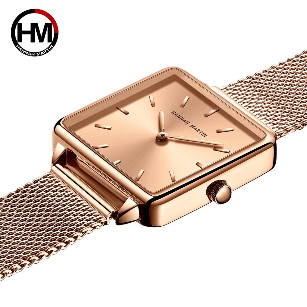 Correa de cuero genuino para m - Luxury Watch Square reseña y precio