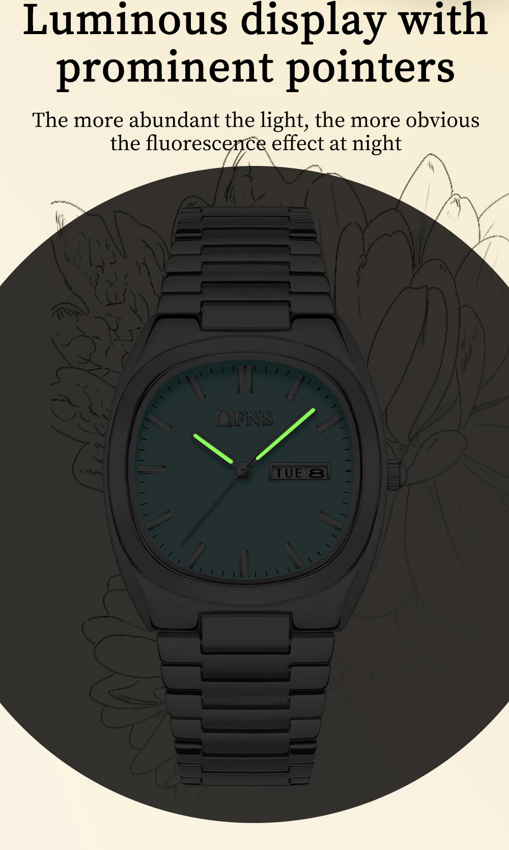 OFNS nuevo 1566 reloj de cuarz - Luxury Watch Shop reseña y precio