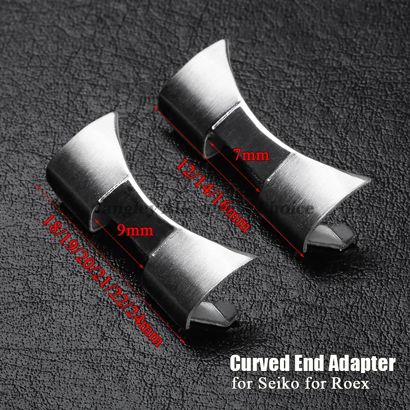 Enlace de extremo curvado para - Luxury Watch Logos reseña y precio