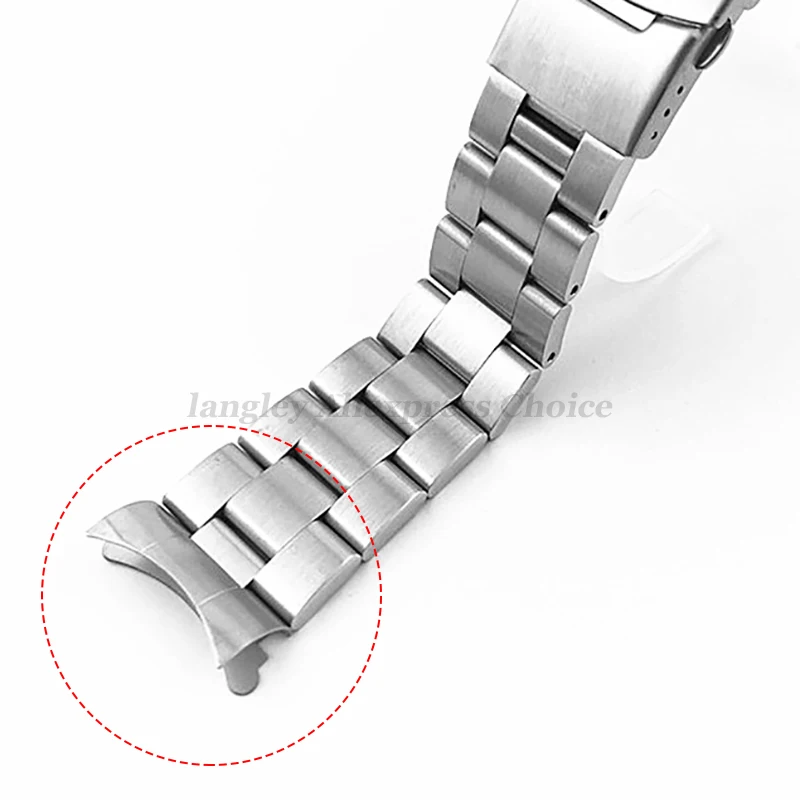 Enlace de extremo curvado para - Luxury Watch Logos reseña y precio