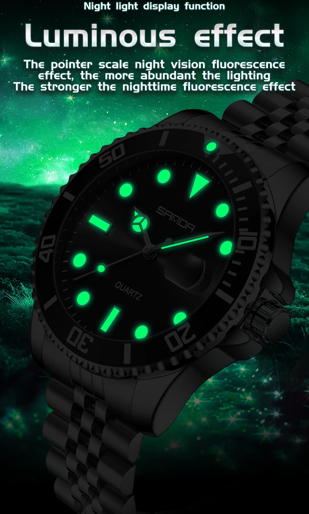 SANDA 1099 reloj de cuarzo de  - Luxury Watch Shop reseña y precio