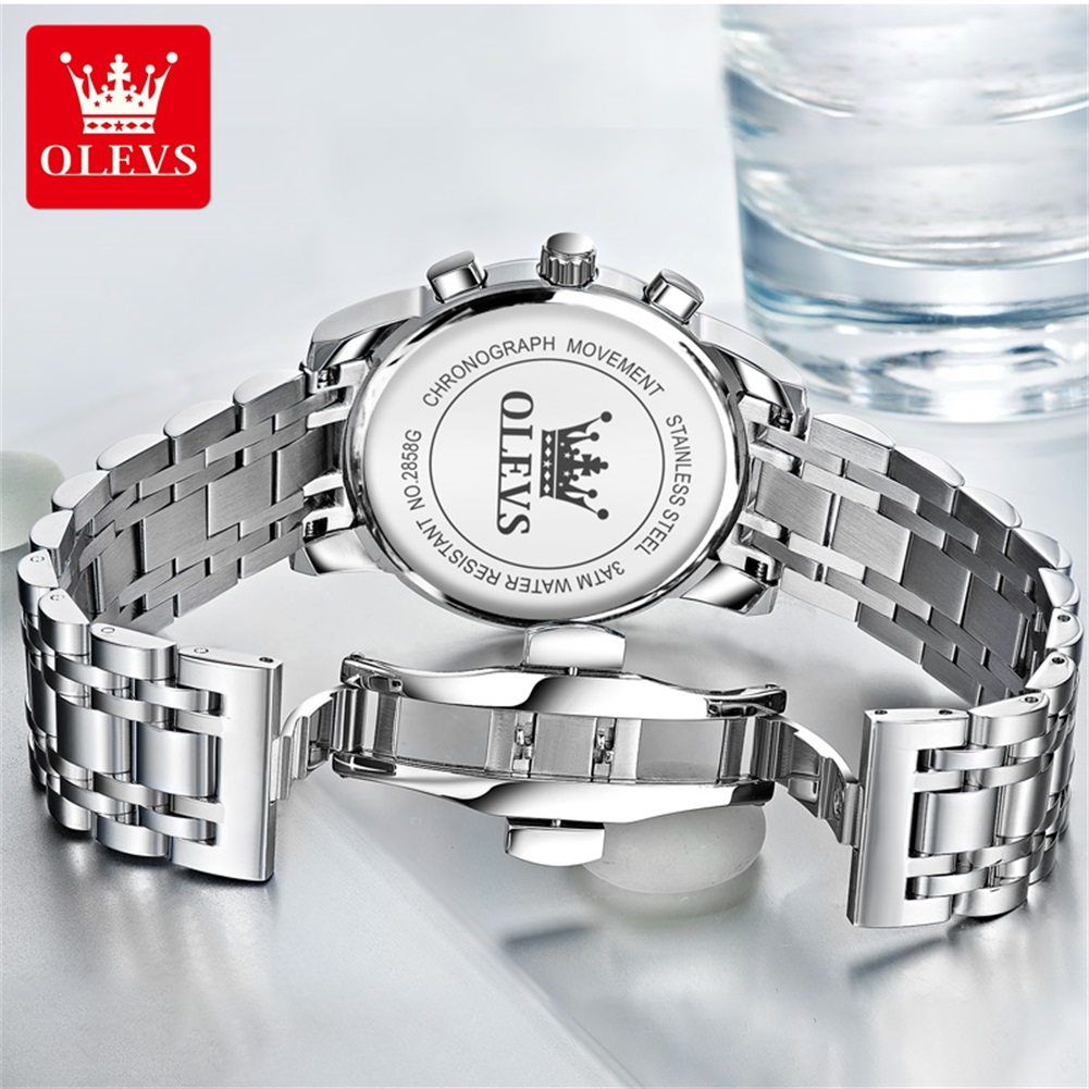 OLEVS Relojes populares para h - Luxury Watch Logos reseña y precio