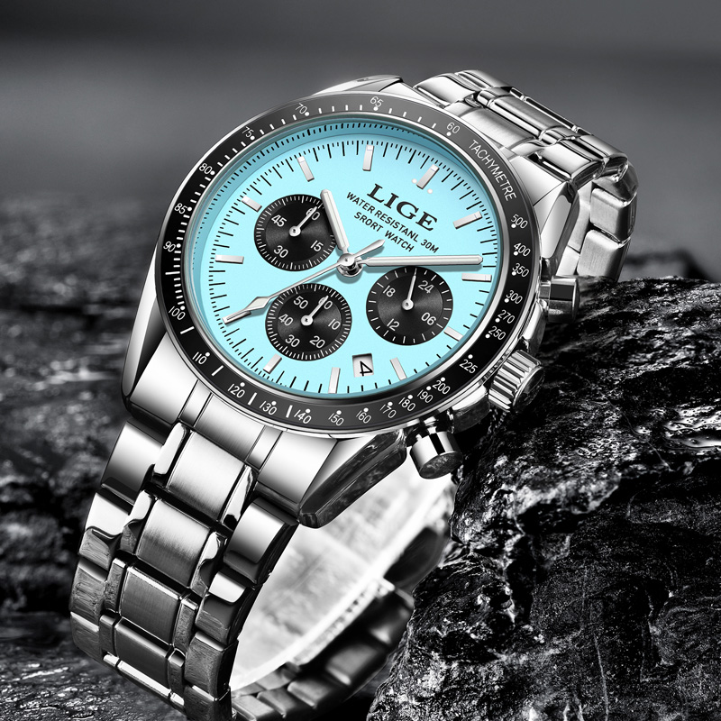 Reloj LIGE de Lujo para Hombre - Luxury Watch Low Price reseña y precio