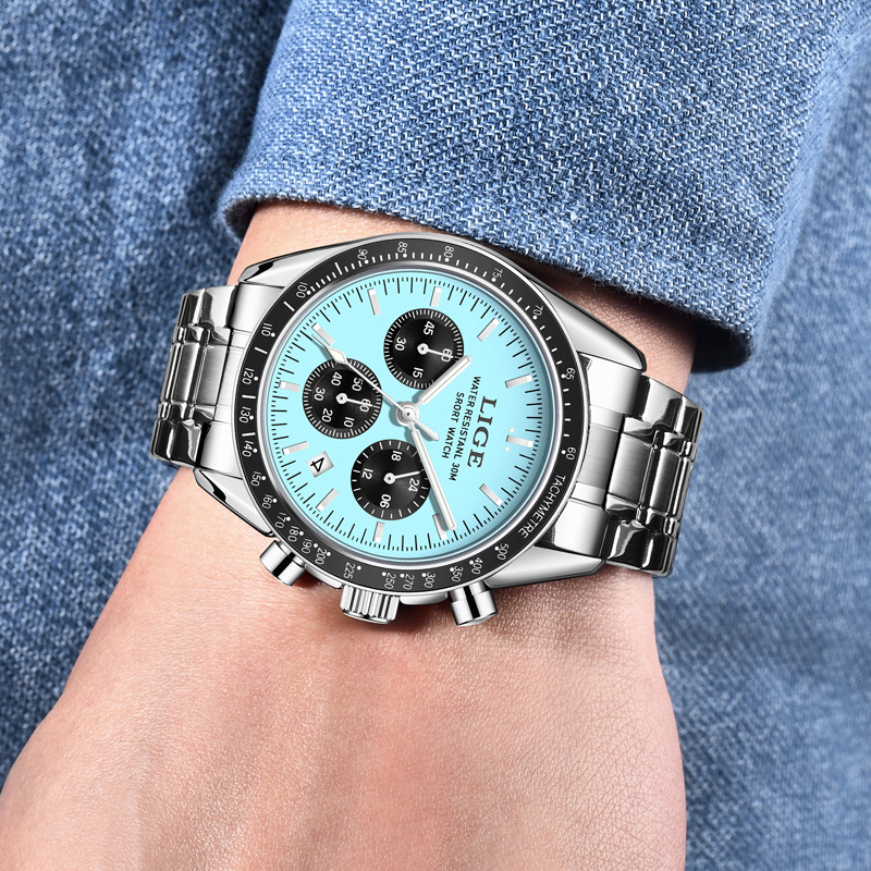 Reloj LIGE de Lujo para Hombre - Luxury Watch Low Price reseña y precio