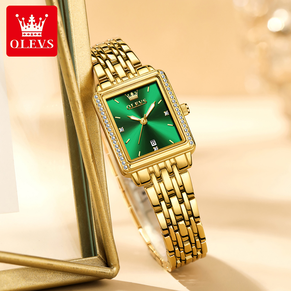 Reloj OLEVS 9995 con Fecha par - Ladies Luxury Watch reseña y precio