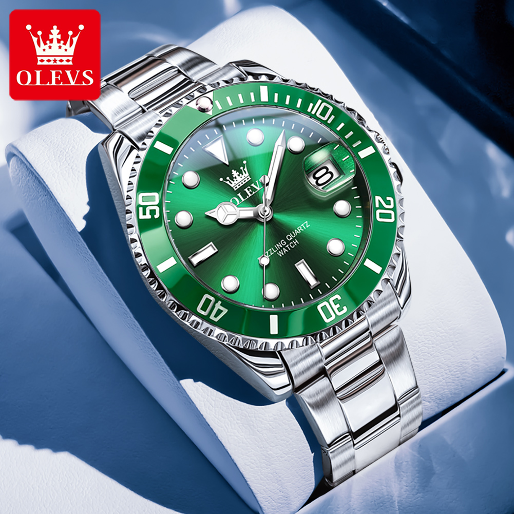 Relojes OLEVS para hombre 5885 - Rolex Watch Datejust reseña y precio