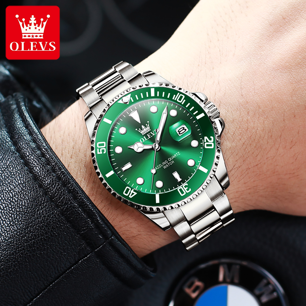 Relojes OLEVS para hombre 5885 - Rolex Watch Datejust reseña y precio