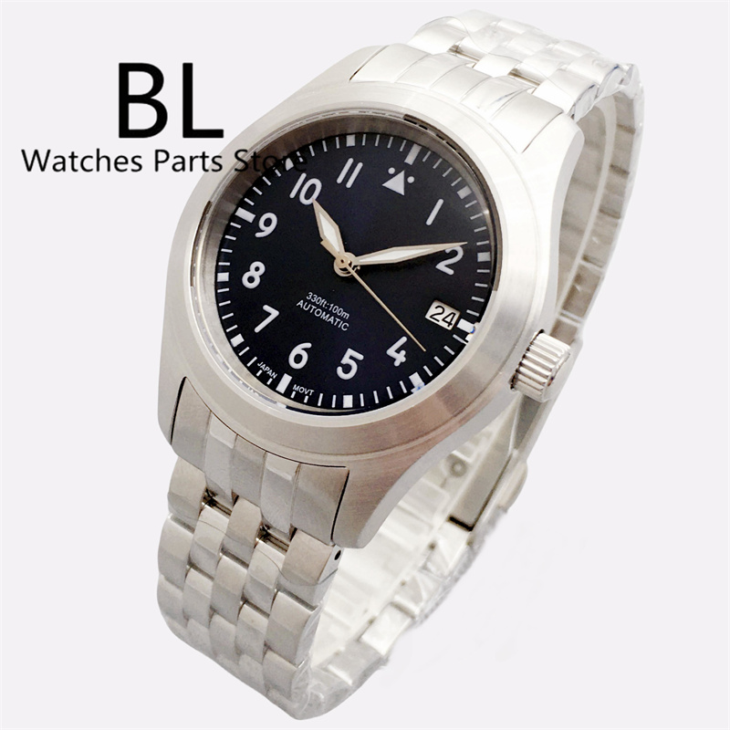BLIGER 36mm/39mm estilo piloto - Luxury Watch Green Dial reseña y precio