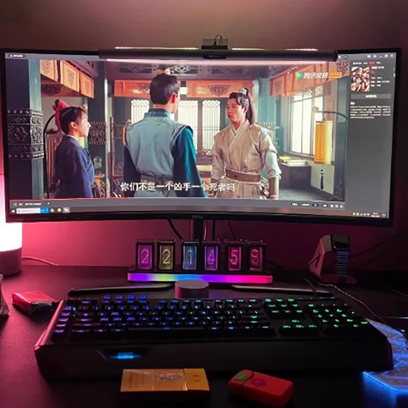 Reloj de mesa Diy Kit Led RGB  - Table Watch Luxury reseña y precio