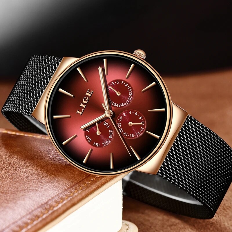 ¡Novedad! Relojes de moda LIGE - Luxury Watch Low Price reseña y precio