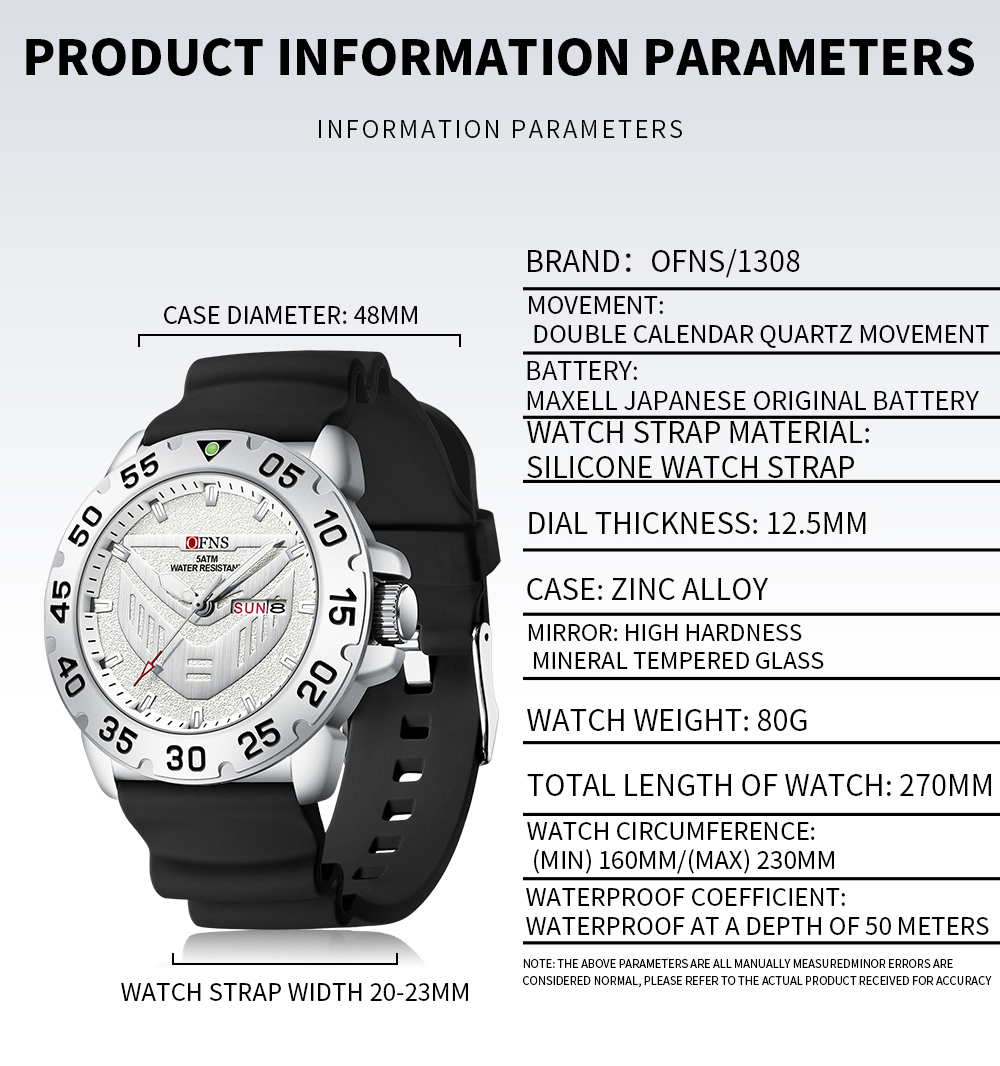OFNS, recién llegado, marca su - Luxury Watch Low Price reseña y precio