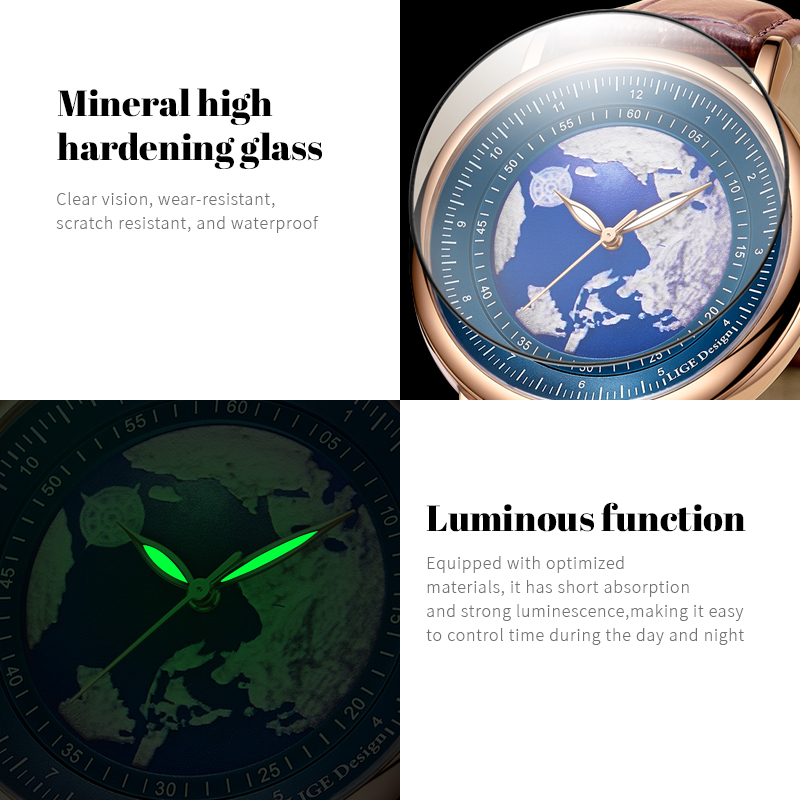 Reloj de pulsera LIGE 2026, nu - Luxury Watch Low Price reseña y precio